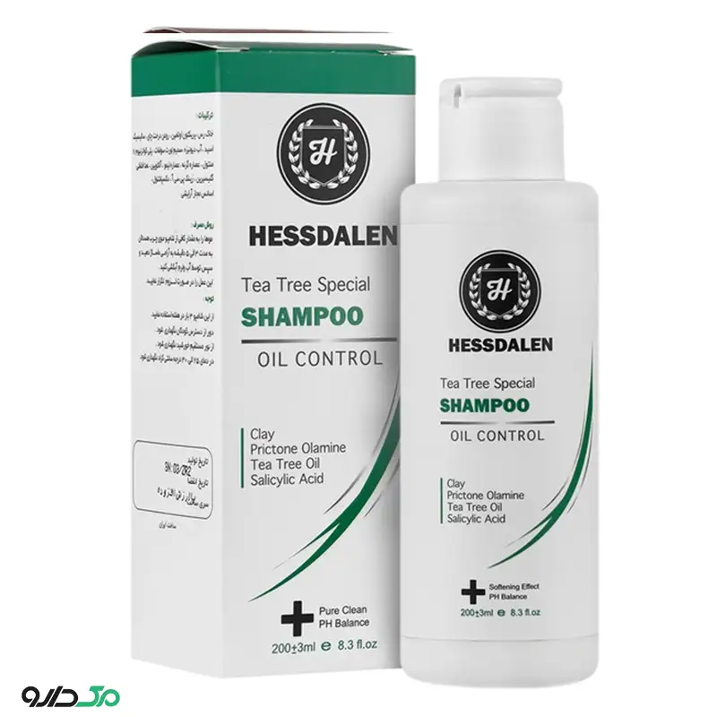 شامپو موی چرب درخت چای هسدالن